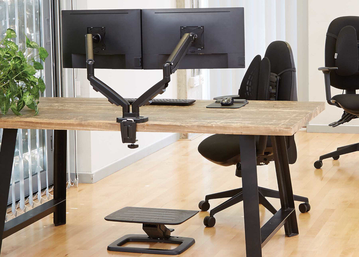 Uchwyt do monitora FELLOWES Eppa 9683401 39 cali Czarny kolory wygląd