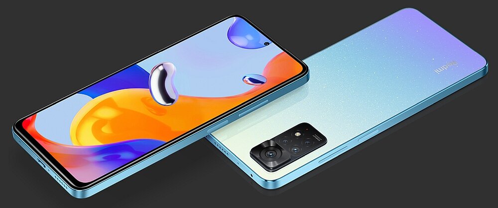 SMARTFON XIAOMI REDMI NOTE 11 PRO  ekran bateria aparat procesor ram pamięć pojemność rozdzielczość zdjęcia filmy opis dane cechy blokady system łączność wifi bluetooth obudowa szkło odporność porty muzyka transfer sieć przekątna matryca waga czujniki