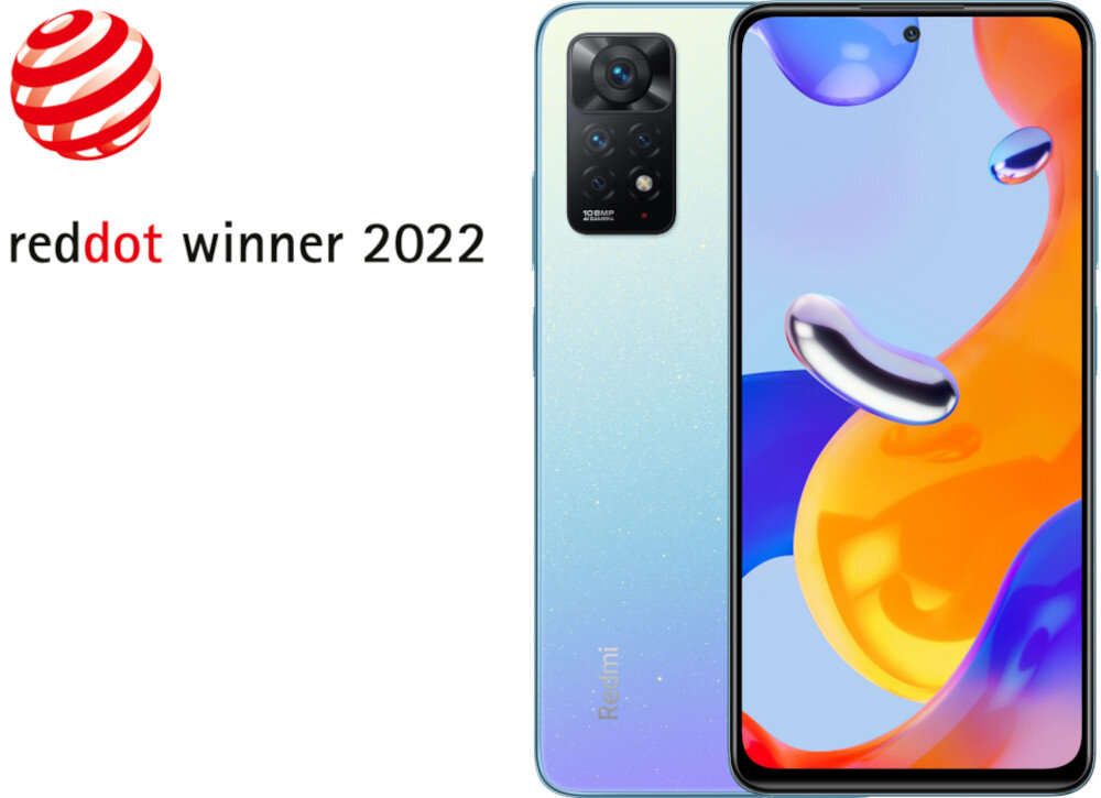Smartfon XIAOMI Redmi Note 11 Pro 5G nagroda reddot