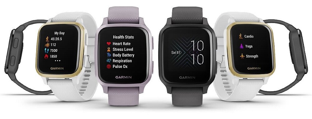 Zegarek sportowy GARMIN Venu Sq opis cechy funkcje parametry dane