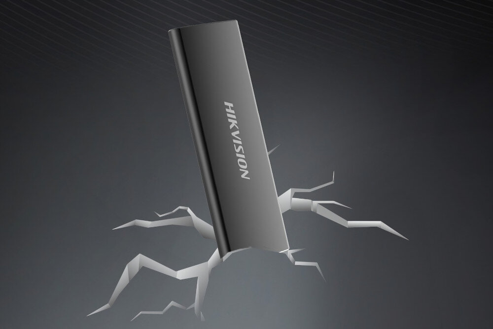 Dysk HIKVISION T200N 256GB SSD obudowa wytrzymałość materiał wykonanie