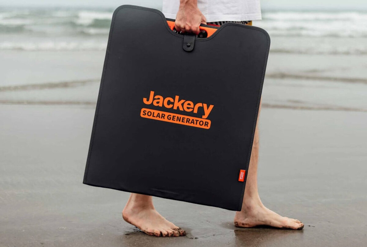 Panel fotowoltaiczny JACKERY SolarSaga 200W wymiary transport przechowywanie