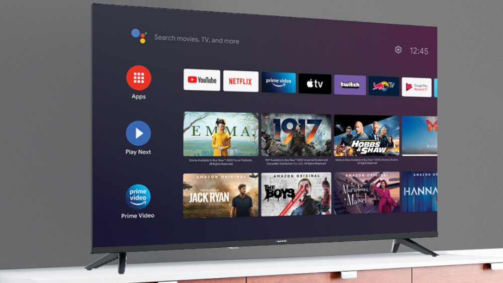 Telewizor BLAUPUNKT BA32H438 - android tv aplikacje