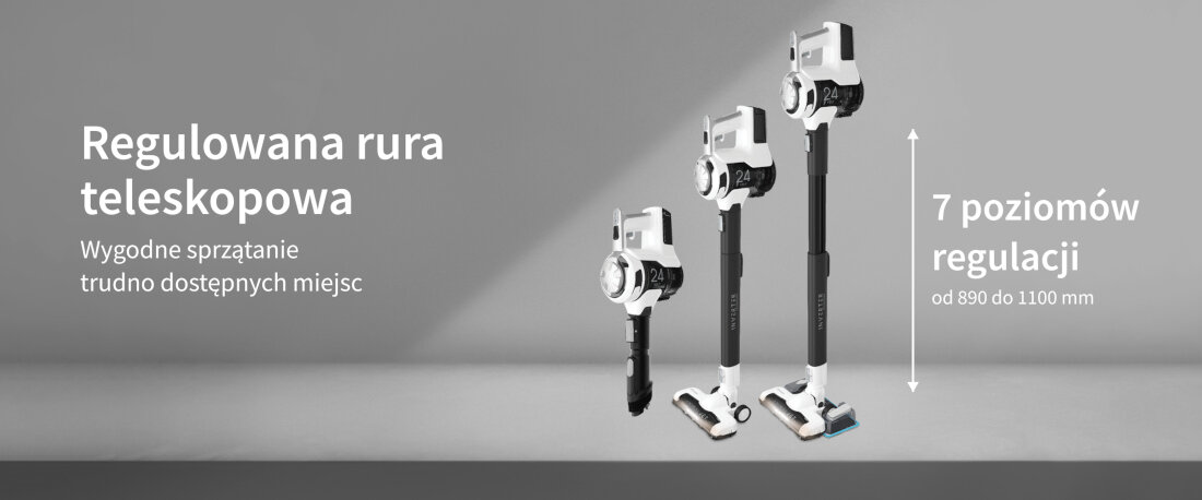 Odkurzacz SHARP SA-VP4000WS 7 stopni regulacji