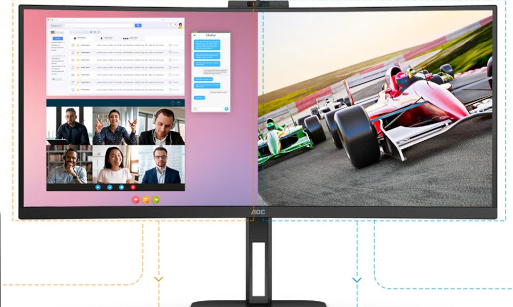 Monitor AOC CU34V5C 34 USB-C