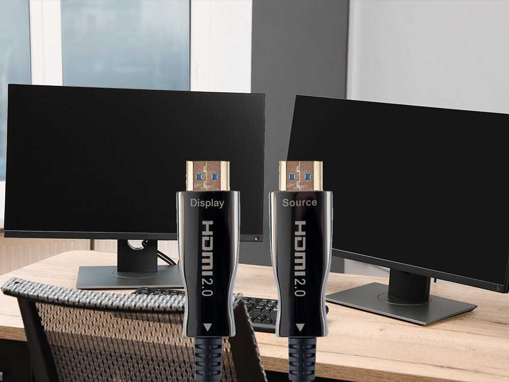 Kabel optyczny HDMI - HDMI CABLEXPERT 50 m - Wytrzymała konstrukcja