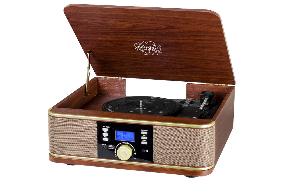 Gramofon TREVI TT 1042 BT - wymiary