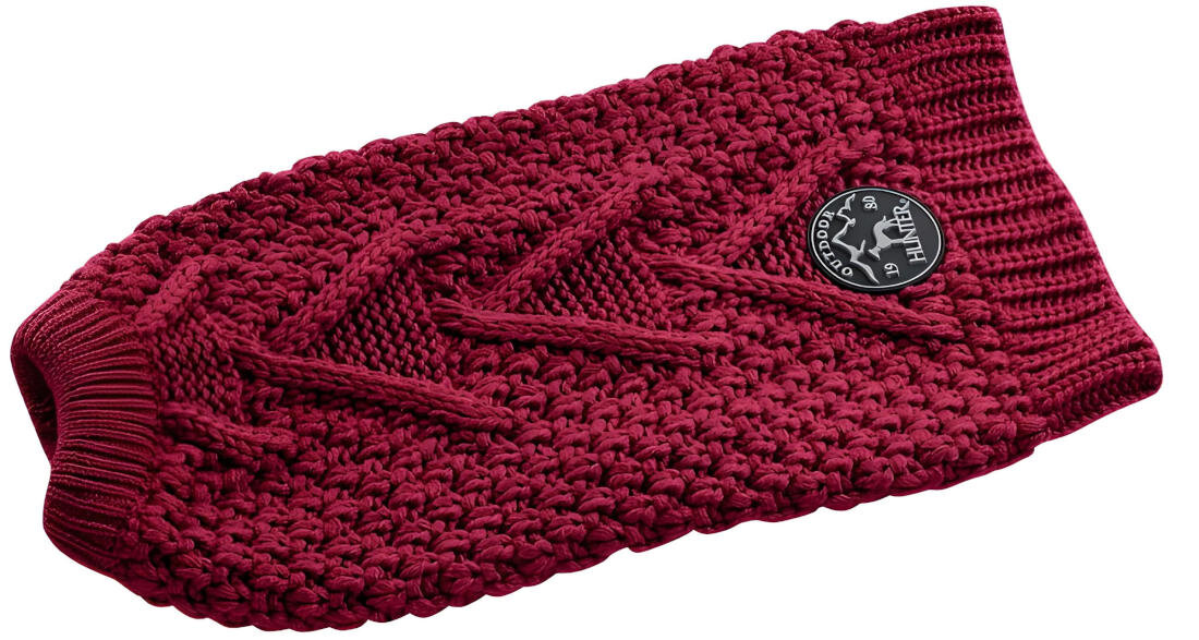 Sweterek dla psa HUNTER Malmo 62886 XL Bordowy Łatwe czyszczenie możliwości pranie delikatne środki piorące