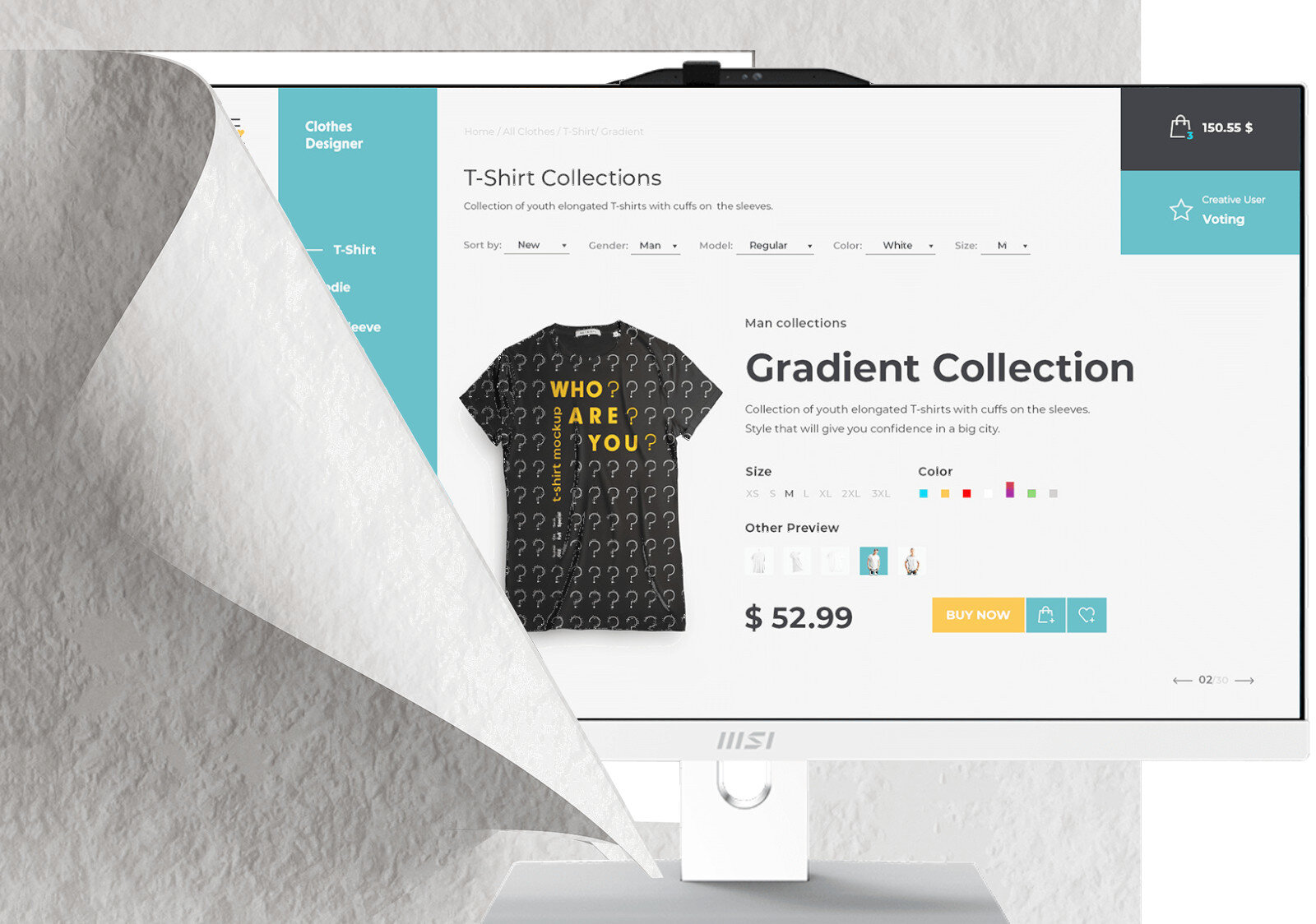 Komputer MSI Modern AM242P ekran o komfortowym rozmiarze