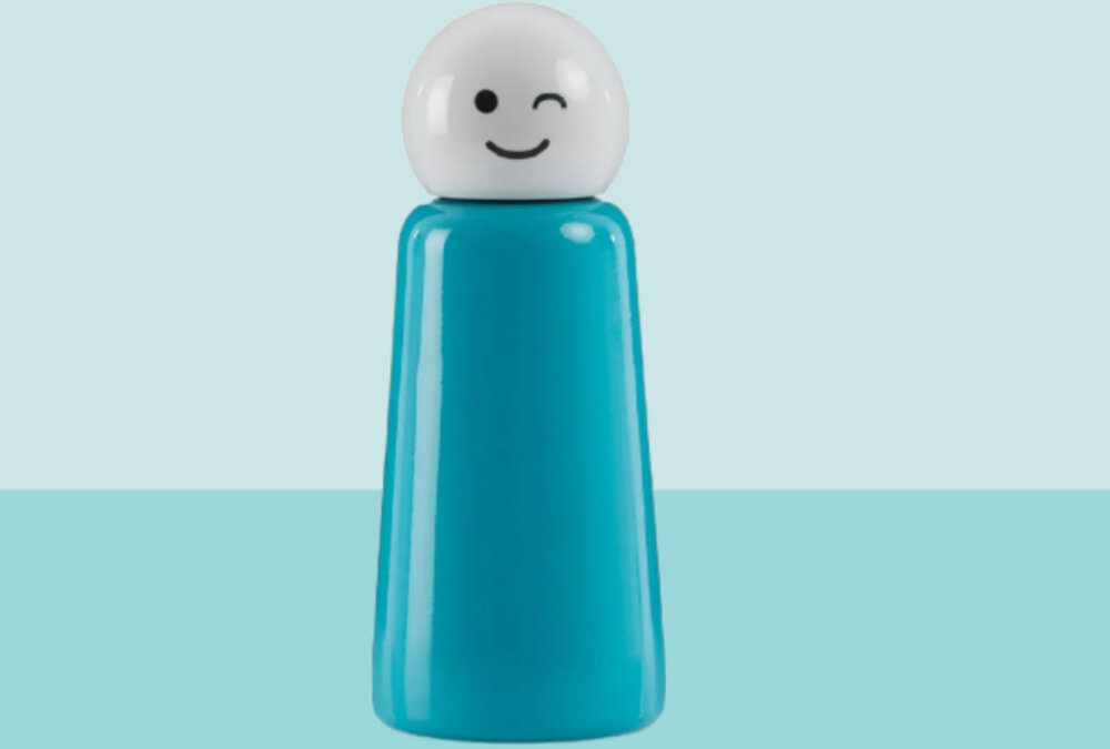 Butelka termiczna LUND LONDON  7159 Mini Uśmiech uroczy motyw wzor wyglad