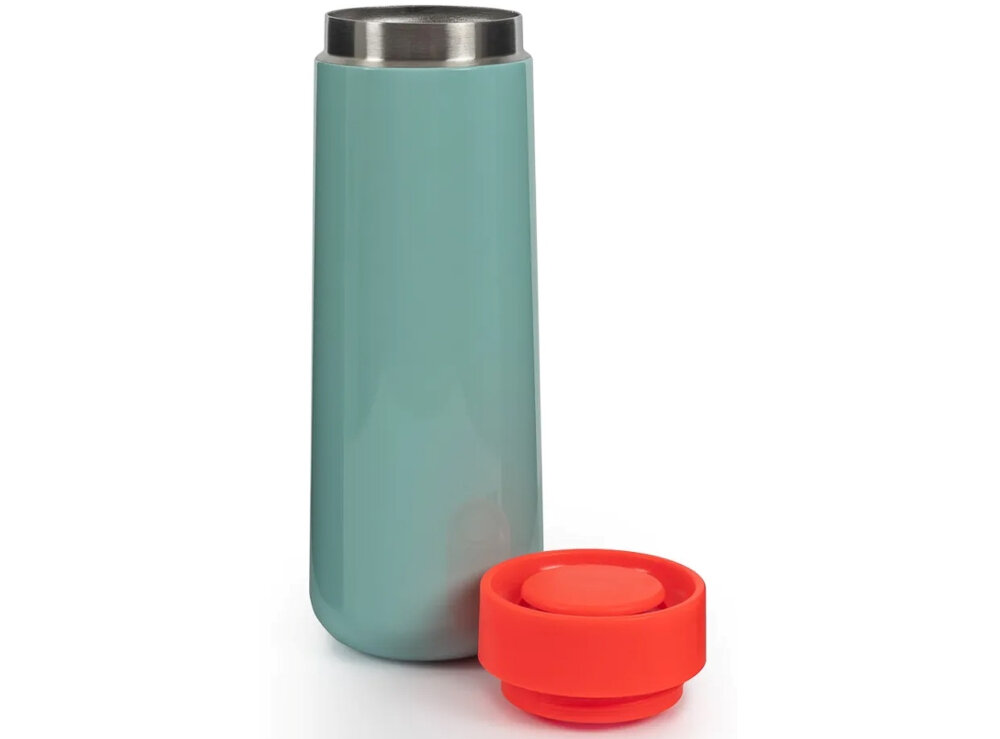 Kubek termiczny LUND LONDON 7396 Skittle Travel Miętowo-czerwony zestaw akcesoria komplet wyposazenie