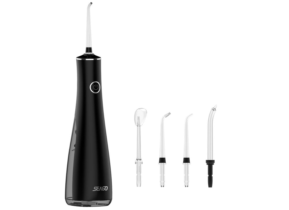 Irygator SEAGO SG-8001 Czarny zestaw akcesoria komplet wyposazenie