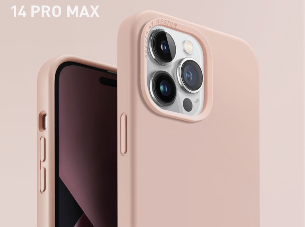 Etui UNIQ Lino 14 Plus silikonowe hybrydowe Premium