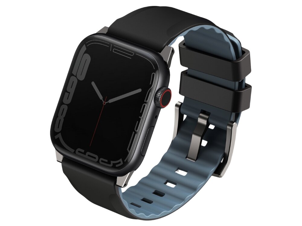 Pasek UNIQ Linus Airosoft Silicone
            zapięty pasek komfort jakość zapięcie