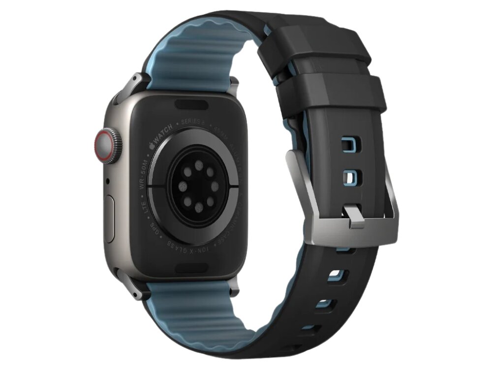 Pasek UNIQ Linus Airosoft Silicone
            zapięty pasek rowki stal odporność