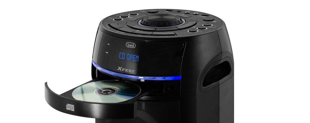 Power audio TREVI XF 900 CD - Bass Reflex