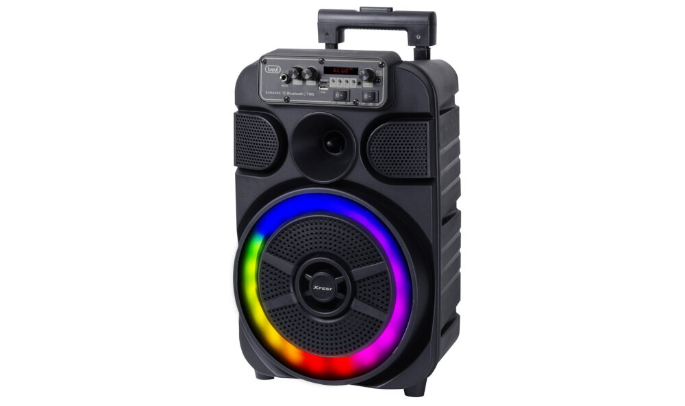 power audio TREVI XF460 - wejście mikrofonowe