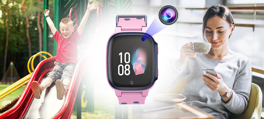 Smartwatch FOREVER Call Me 2 KW-60 ekran bateria czujniki zdrowie sport pasek ładowanie pojemność rozdzielczość łączność sterowanie krew puls rozmowy smartfon aplikacja 