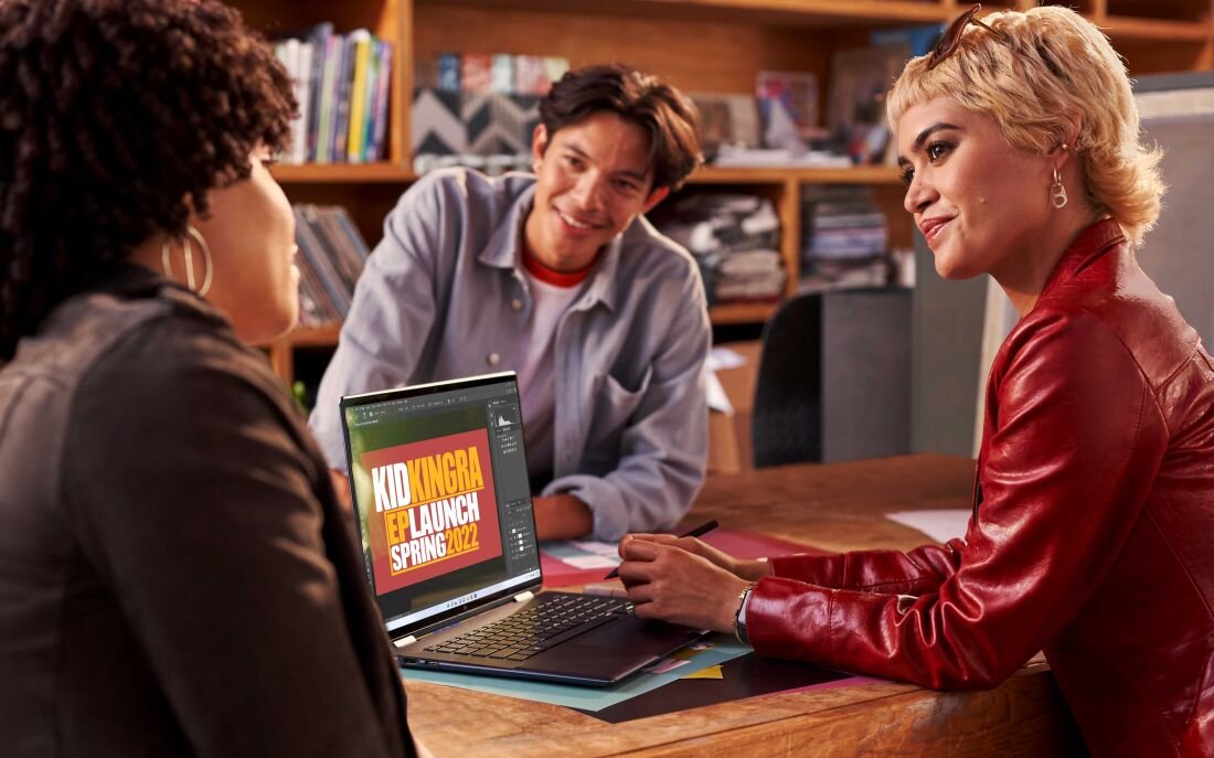 Laptop HP Spectre x360 16 - Ekranowe powiadomienia 