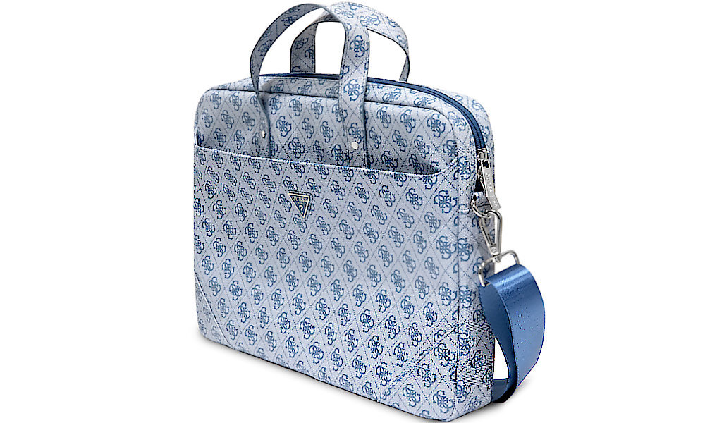 Torba na laptopa GUESS Saffiano 4G Triangle Logo 16 cali