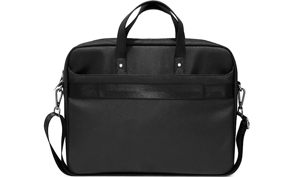 Torba na laptopa GUESS Saffiano Triangle Logo 16 cali