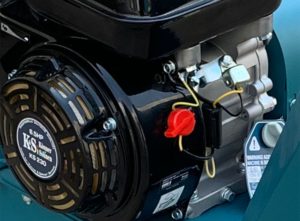 Rozdrabniacz do gałęzi KONNER & SOHNEN KS 700WS spalinowy niezawodność silnik ekologia benzyna