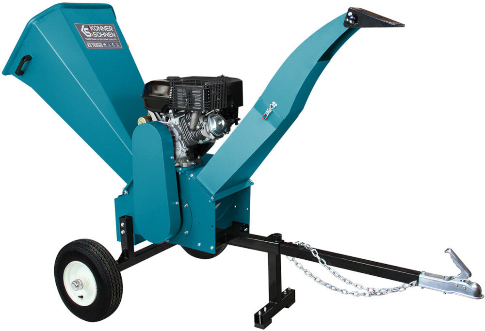 Rozdrabniacz do gałęzi KONNER & SOHNEN KS 700WS spalinowy stabilność intensywna praca