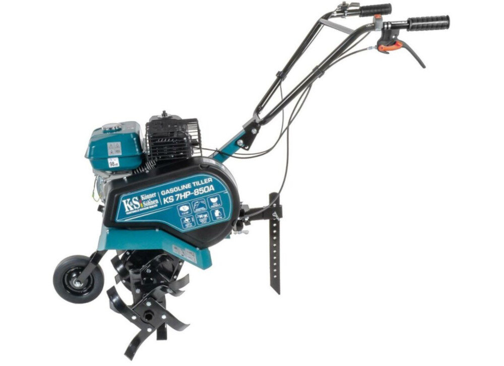 Glebogryzarka spalinowa KONNER & SOHNEN KS 7HP-850A użytkowanie intensywność trwałość