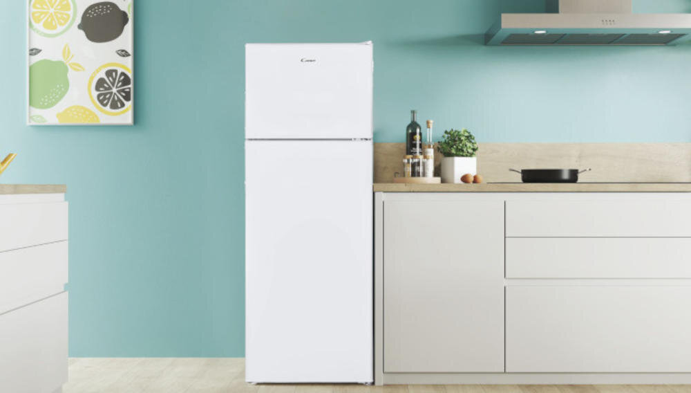 CANDY C1DV145SFWlodówka duża pojemna retro rodzina przechowywanie chłodnictwo