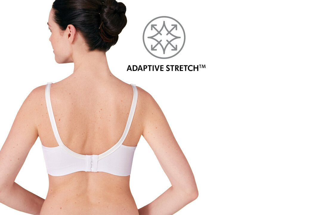 Biustonosz MEDELA 3w1 XL Bialy technologia Adaptive Stretch optymalne dopasowanie