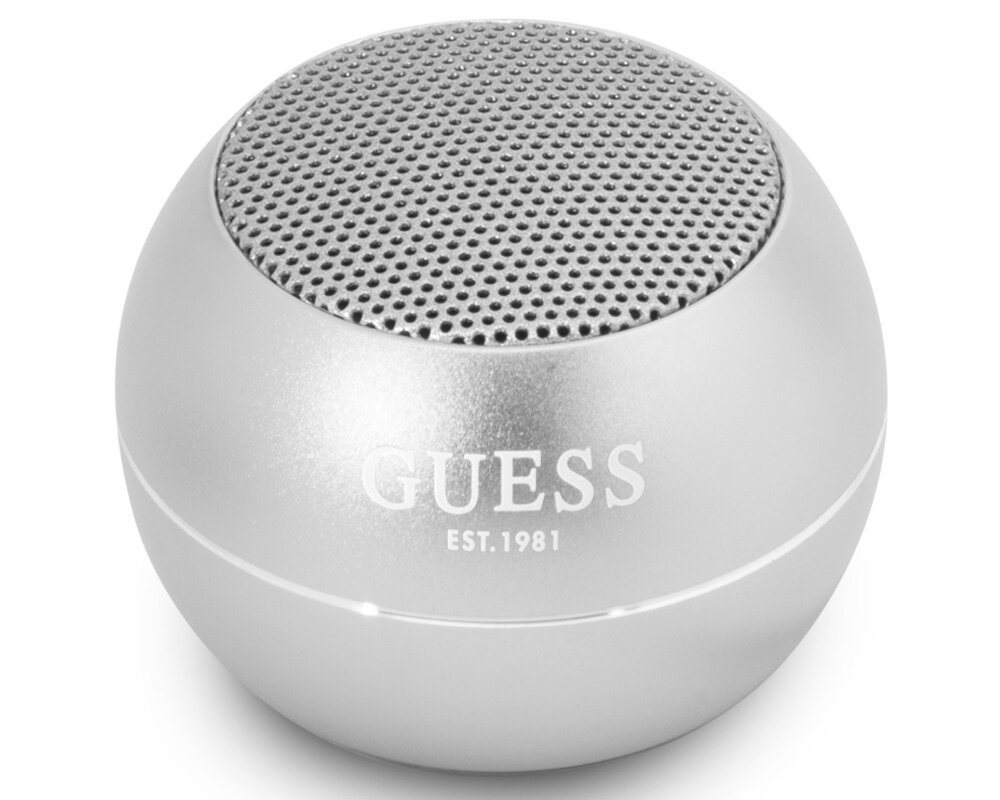Głośnik mobilny GUESS Speaker Mini kompaktowy głośnik kompaktowy głośnik czysty głęboki dźwięk prowadzenie rozmów bluetooth rozmowy