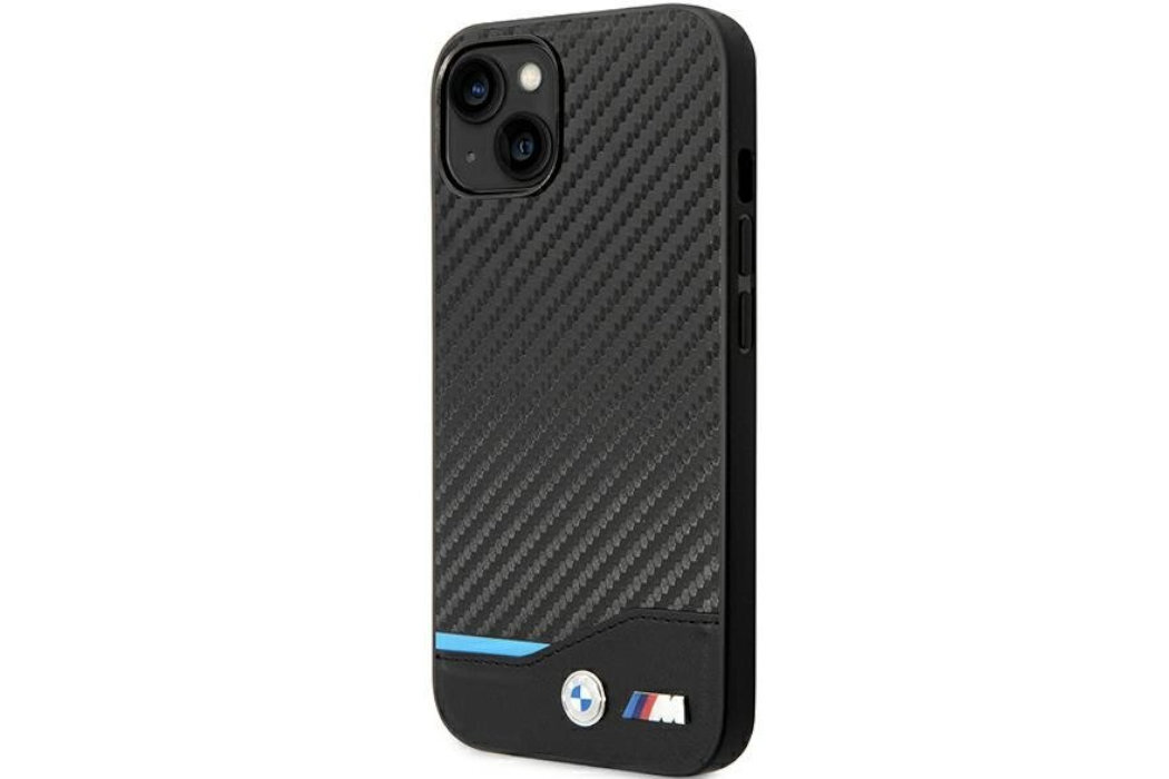 Etui BMW Signature Liquid Silicone MagSafe do Apple iPhone 14 Plus Czarny styl elegancjia ochrona prestiż materiały