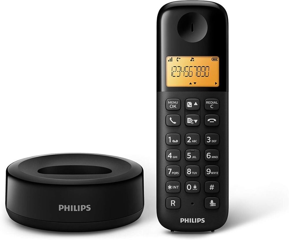 Telefon bezprzewodowy PHILIPS D1602 odbiór 