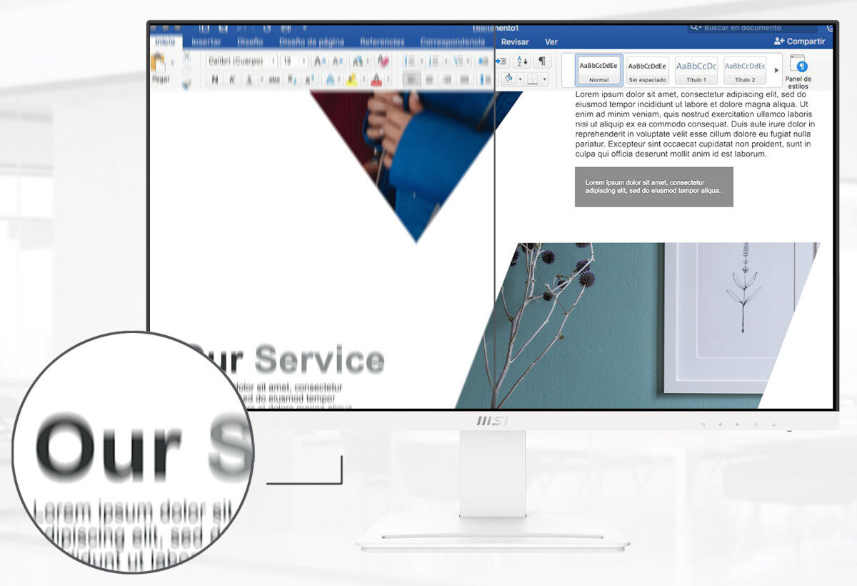 Monitor MSI Pro MP273W odświeżanie czas reakcji płynność