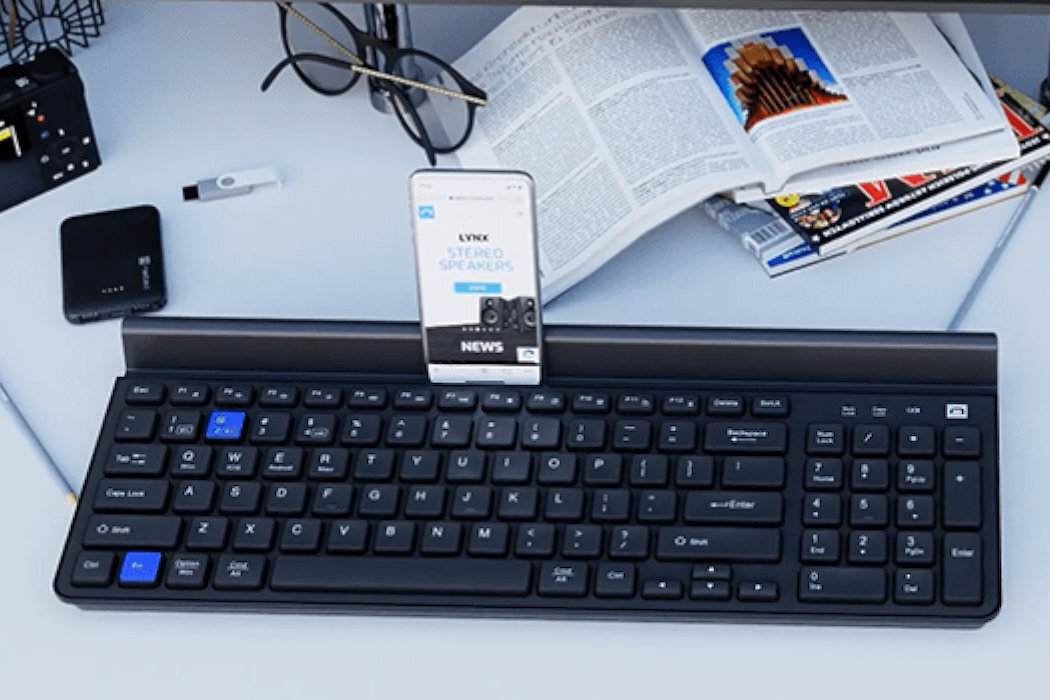 Klawiatura NATEC Felimare stojak nóżki podróż bezprzewodowa urządzenia wielofunkcyjna klawisze niskoprofilowa chicha wytrzymała baterie nadajnik Bluetooth