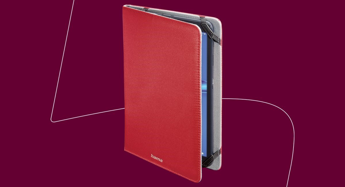 Idealnie dopasowana ochrona etui na tablet Hama Strap