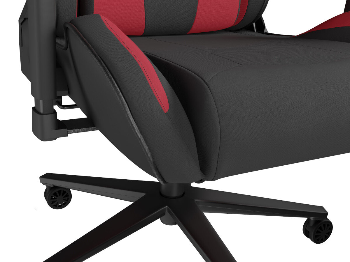 Fotel GENESIS Nitro 720 Czarno-czerwony wypelnienie z miekkiej pianki