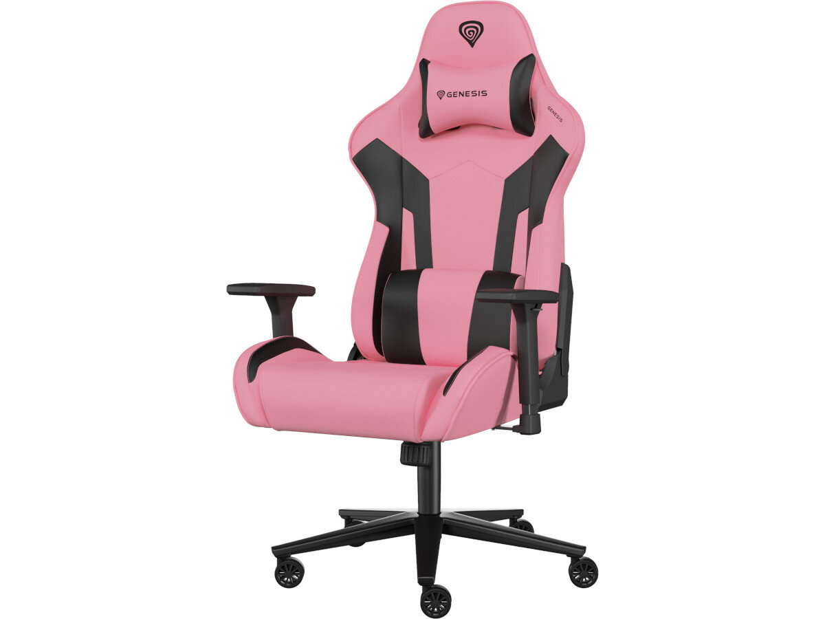 Fotel GENESIS Nitro 720 Rozowo-czarny swietny design