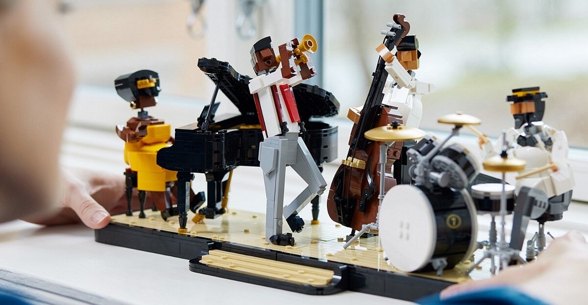 LEGO Ideas Kwartet jazzowy 21334 Dziel się radością