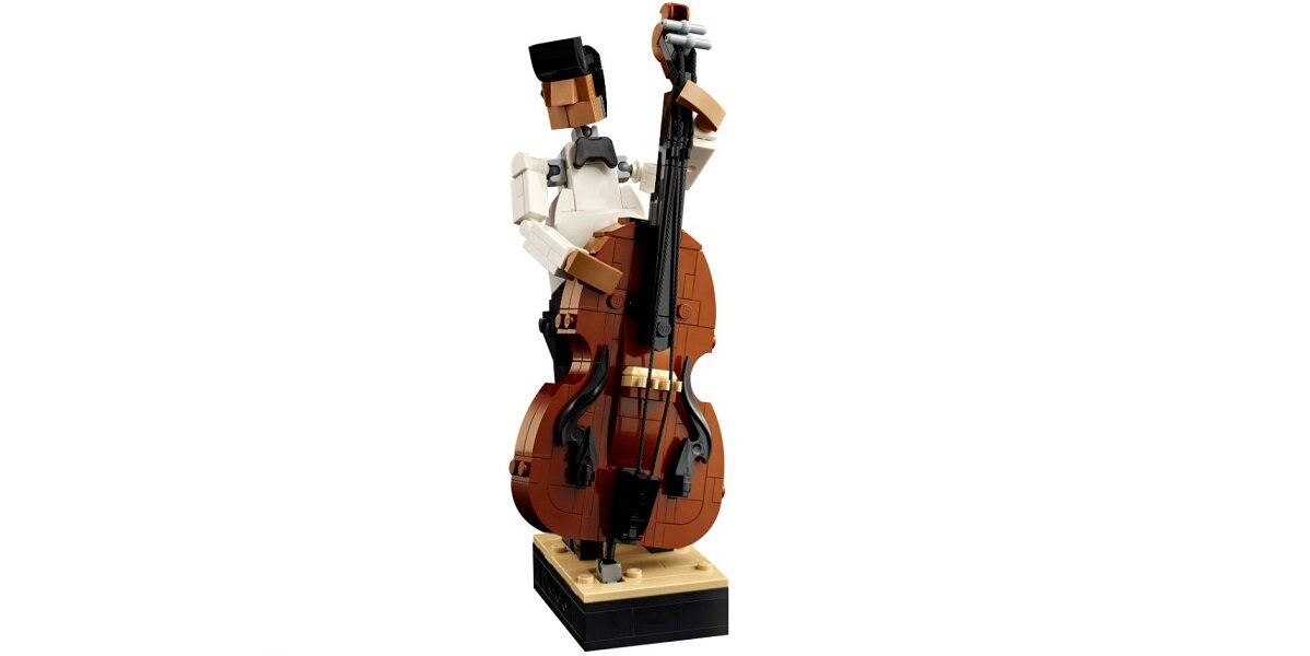 LEGO Ideas Kwartet jazzowy 21334 Pianista, kontrabasista, trębacz i perkusista