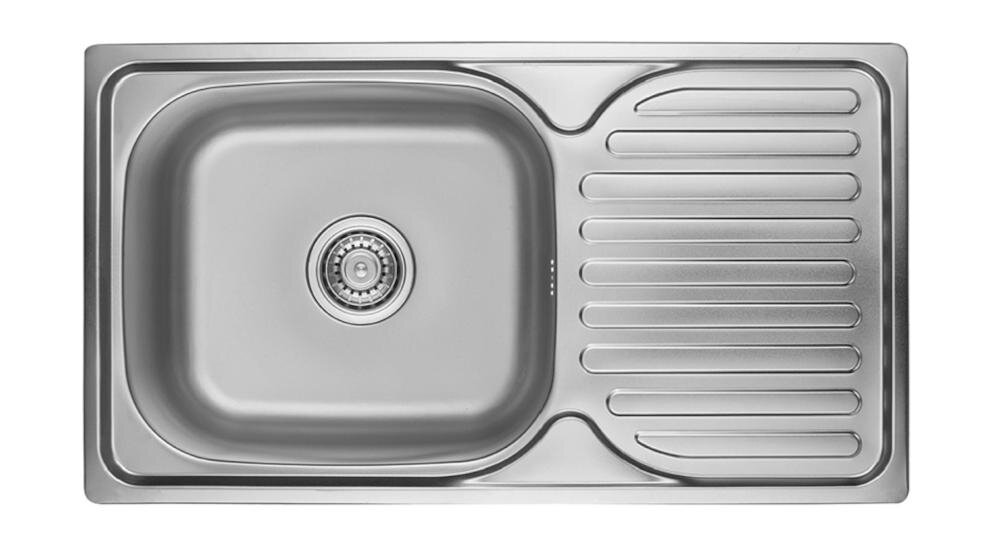 KUCHINOX Orion SKOB011T Stal + bateria BMK268K zlewozmywak bateria odporność przebarwienia szok termiczny uderzenia 