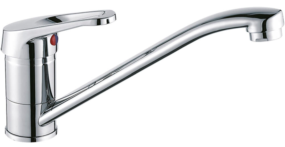 KUCHINOX Orion SKOD011T Stal + bateria BKY060D bateria zlewozmywak stojąca elegancka stal nierdzewna
