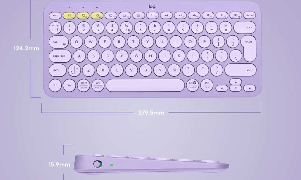 Klawiatura LOGITECH K380 Mac