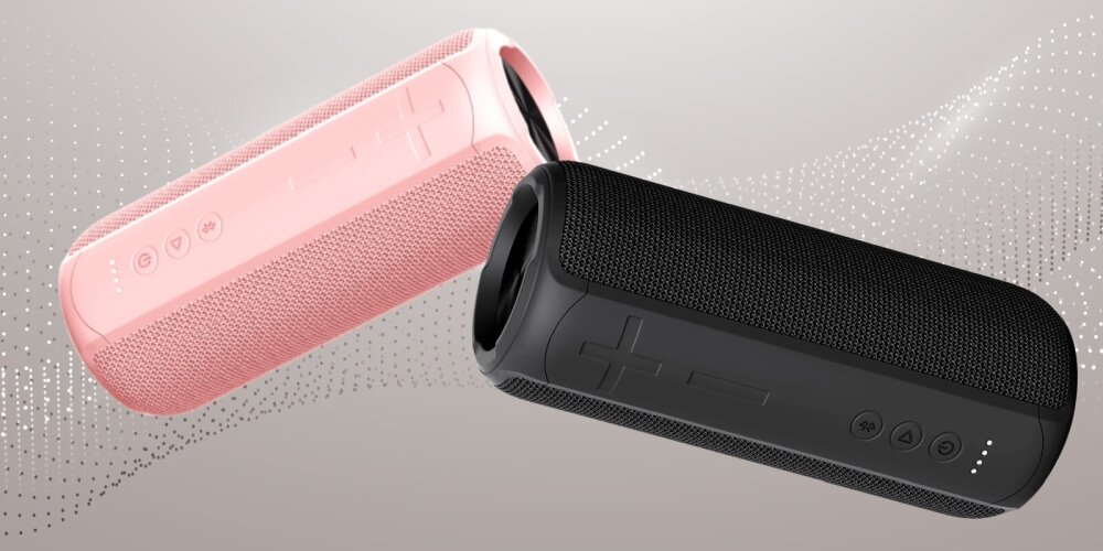 Głośnik mobilny FOREVER <span>Toob 30 Plus</span> BS-960 dźwięk domowy głośnik podświetlenie RGB kompaktowy efekt stereo bezprzewodowy wodoszczelność odporność łączność