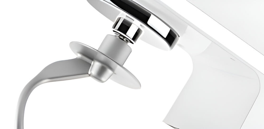 Robot kuchenny planetarny ETA Gustus Smart IV 4128 90000 1200W osłona na złącze akcesoriów ruchome ramię z blokadą antypoślizgowe nózki stabilność bezpiecznik termiczny sprawne bezpieczne działanie 