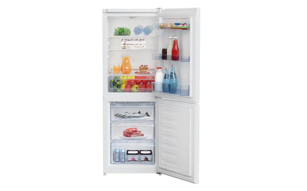 BEKO RCSA240M30WN rodzina lodówka urządzenie wolnostojąca duża przestronna funkcjonalna