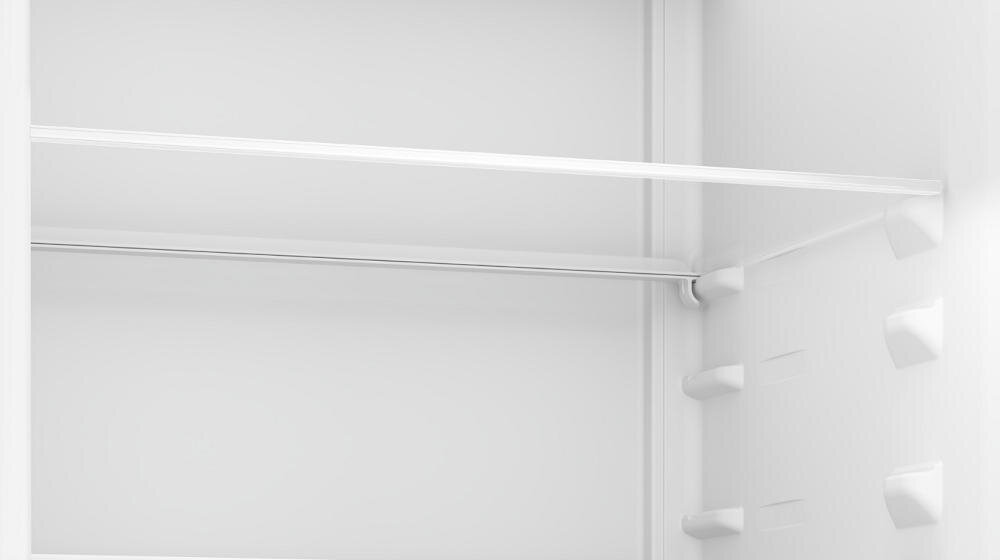 BEKO RCSA240M30WN szklane półki lodówka elegancja przechowywanie przestronność żywność regulacja