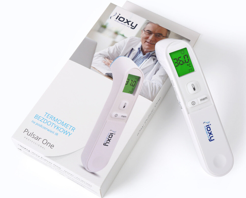 Termometr IOXY Pulsar One zestaw akcesoria komplet wyposazenie