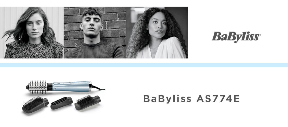Suszarko-lokówka BABYLISS Hydro Fusion AS774E piękne włosy