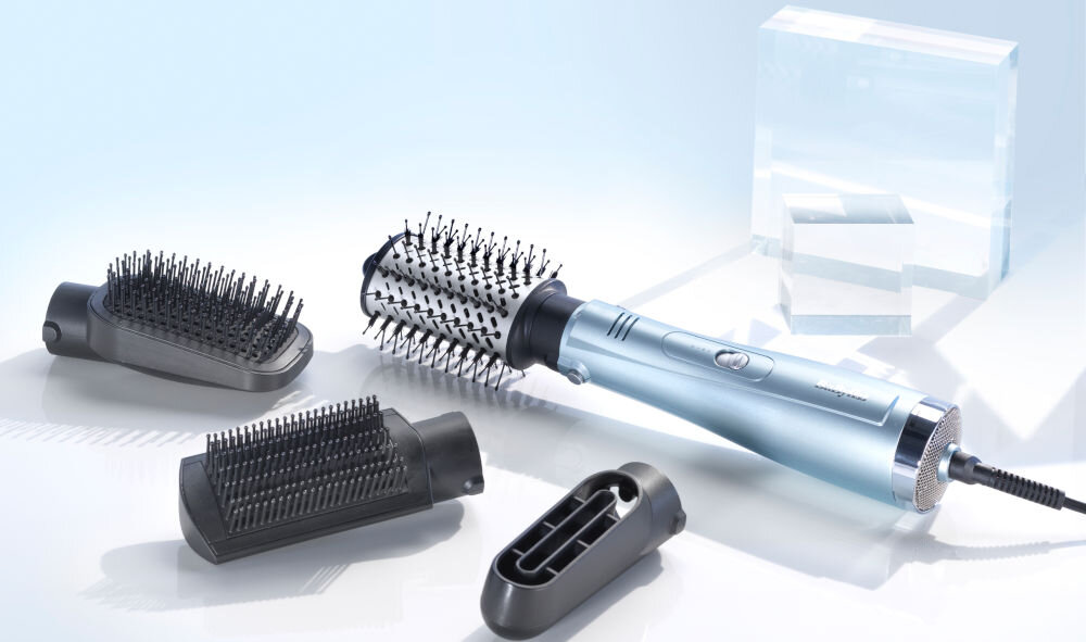 Suszarko-lokówka BABYLISS Hydro Fusion AS774E efekty stylizacji realizacja najśmielszych pomysłów wszechstronna suszenie wygładzanie modelowanie prostowanie nadawanier objętości kształtu cztery wymienne końcówki pełna kontrola doskonałe rezultaty idealnie wymodelowane włosy